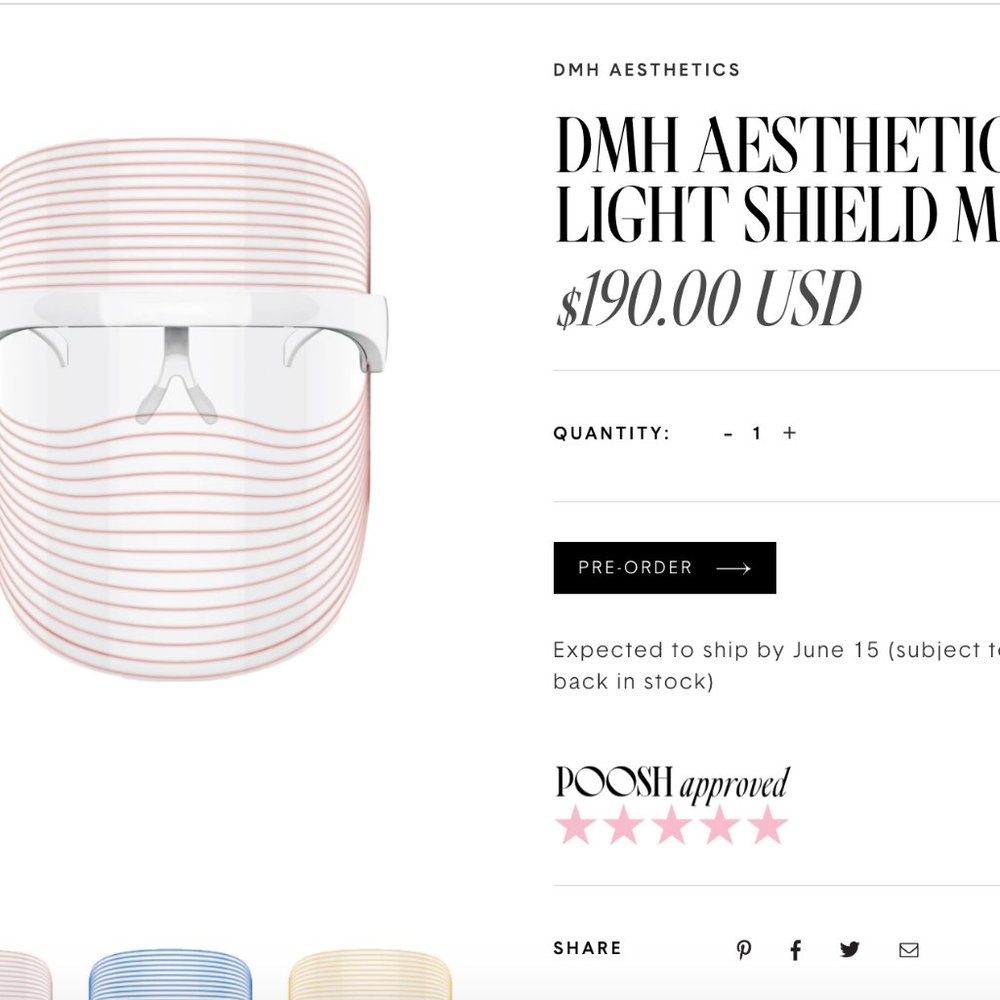 Poosh (Kourtney Kardashian) DMH LED Light Shield